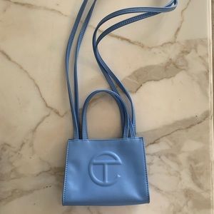 Small Cerulean Shopping Bag